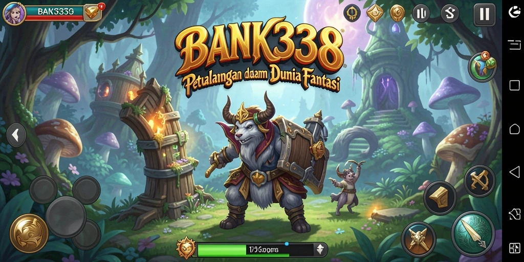 Screenshot BANK338 menunjukkan aksi seru dalam petualangan yang menegangkan.