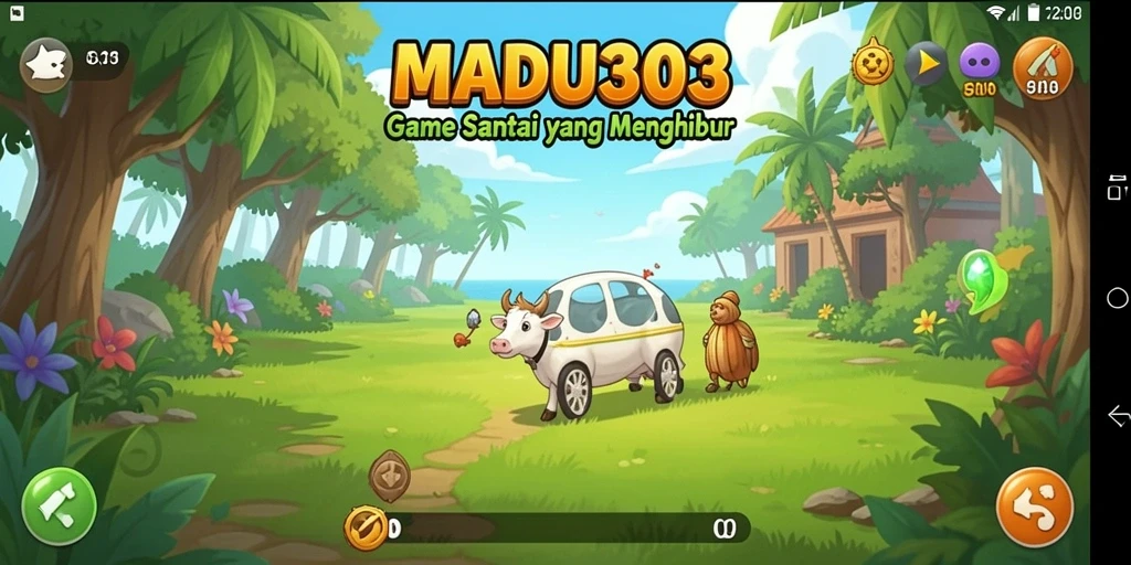 Screenshot utama MADU303 menampilkan gameplay yang seru dan menyenangkan.