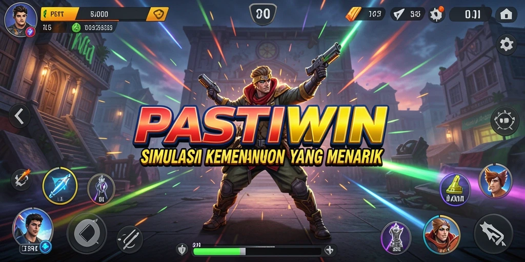 Screenshot menunjukkan gameplay mendalam dari PASTIWIN dengan interaksi yang menarik.
