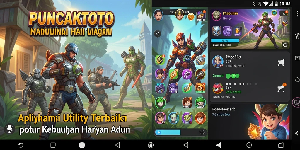 Tampilan antarmuka PUNCAKTOTO yang modern dan minimalis.