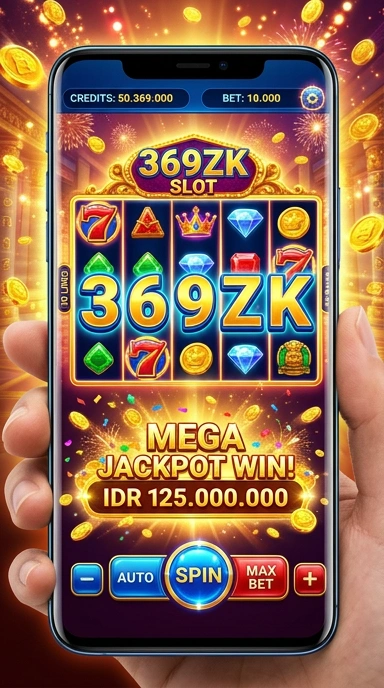Tampilan utama aplikasi 369zk yang menarik dan mudah digunakan.